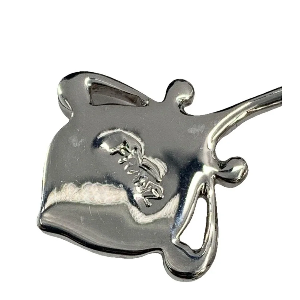 Franz Collection‎ Proud Peacock Rhodium Pin Brooch 3 3/4